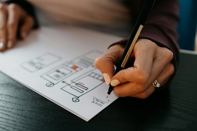 Développement de l'application sur mesure par l'équipe.